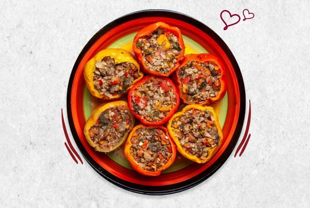 Stuffed Peppers Platter