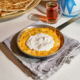 Shakshuka with Cream Cheese