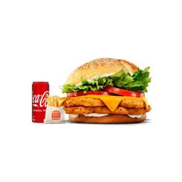 Double Chicken Deluxe Meal Medium