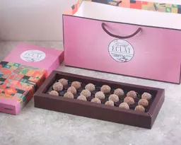 اكلا شيكولاته ترافل طحينه مع البيكان ١١٠١٠
