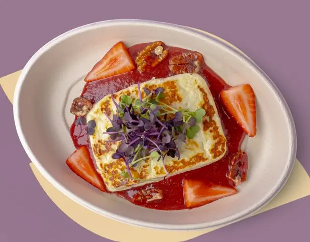Strawberry Halloumi