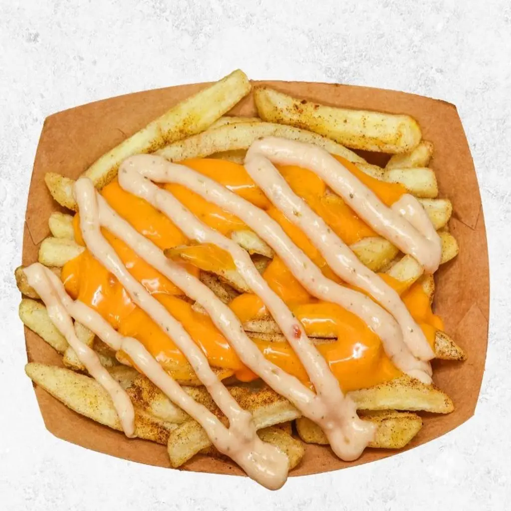 Fries with Cheese and Sauce