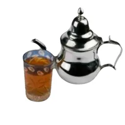 شاي مغربى بالنعناع