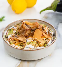 Eggplant Fatteh