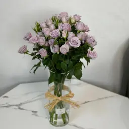 Baby Rose Mauve Vase
