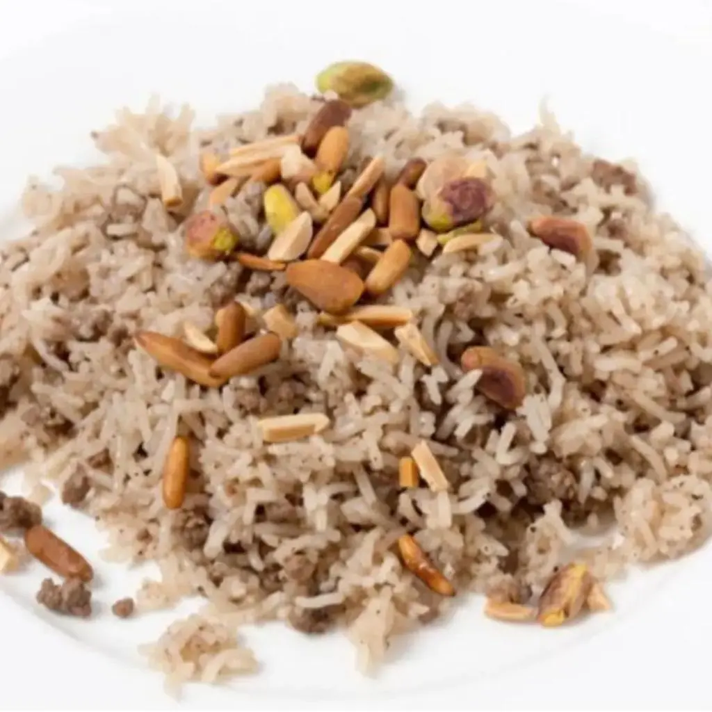 أرز خلطة بالكبدة