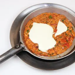 Shakshuka with Cream Cheese