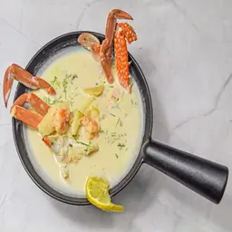 شوربة سي فود بالكريمة