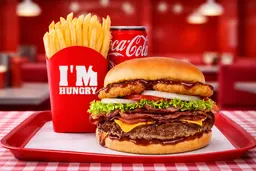 IM Cowboy Burger Meal