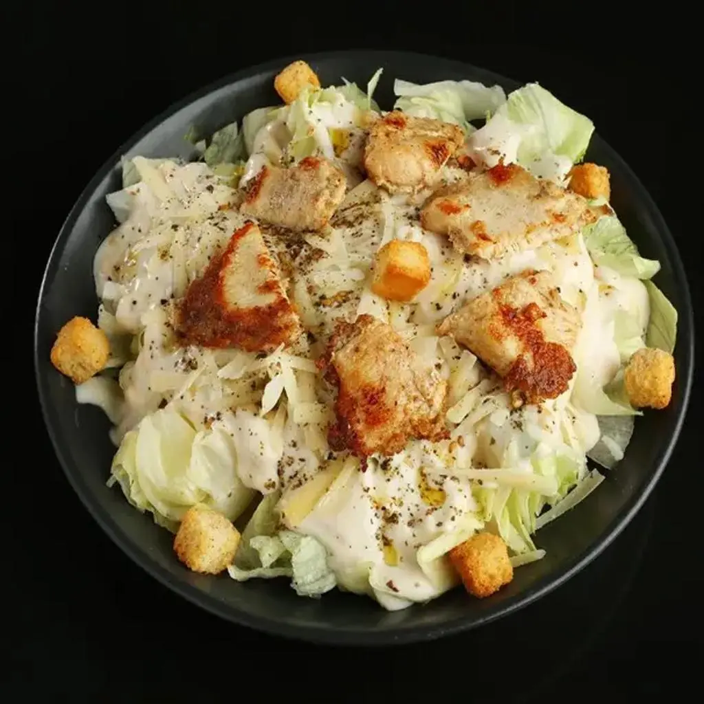 سيزر سلط مع دجاج