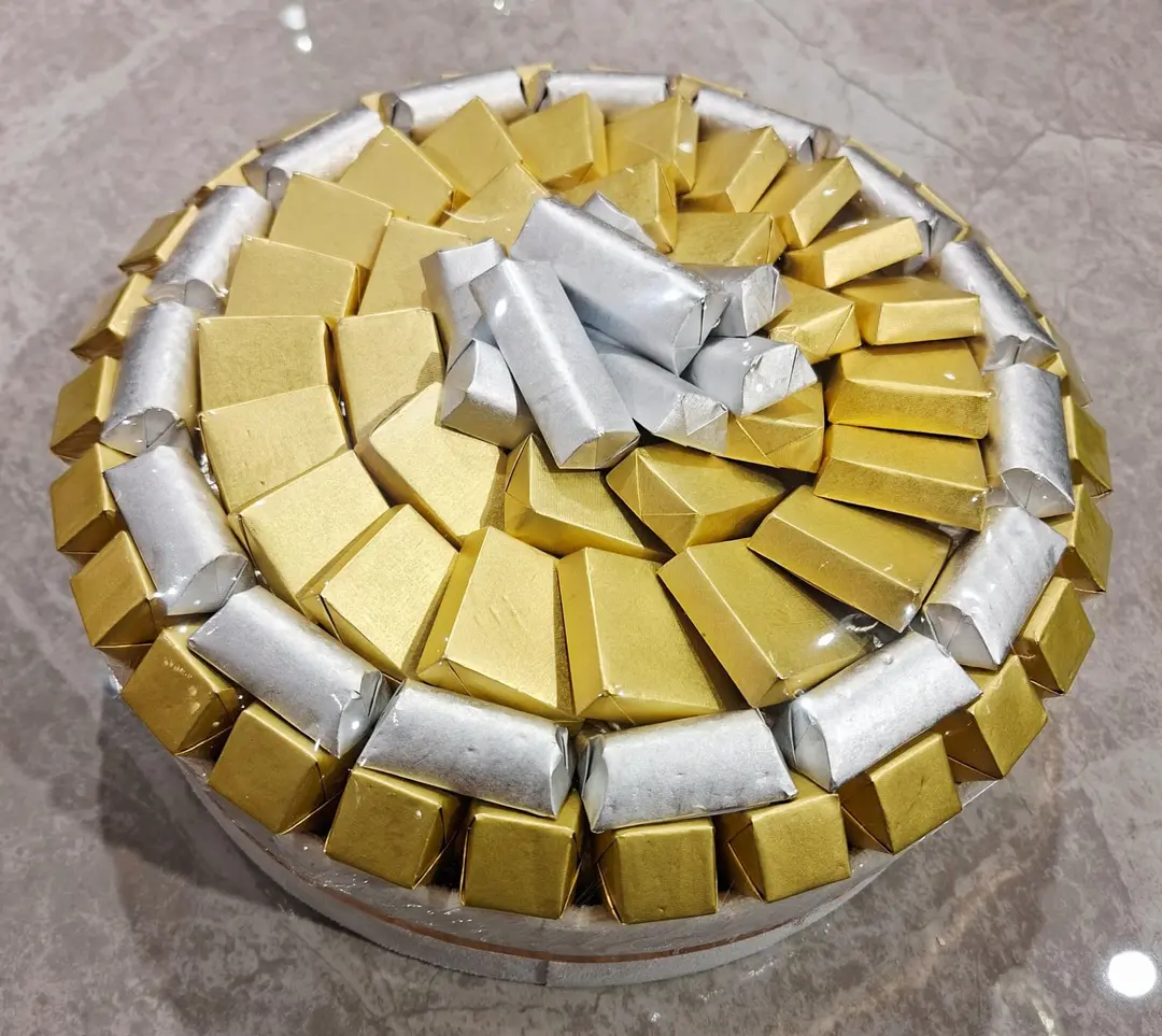 صينية شكولاتة مغلف