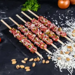 Qasiuon Kebab With Cheese And Nuts