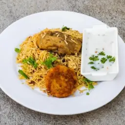 Reshmi Kebab With Pulao Rice