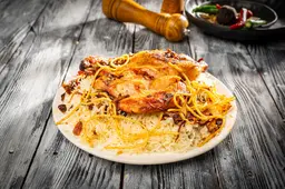 Madhbi Chicken with Al Athryh Rice Mathloutha