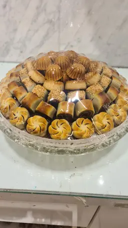 Luxury Crystal Maamoul Platter