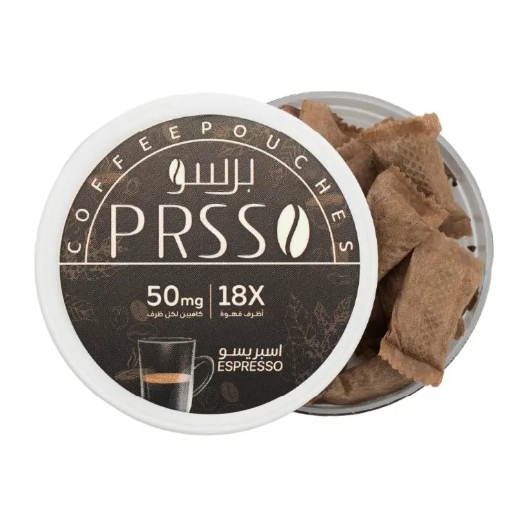 قهوة برسو 18 ظرف اسبرسو