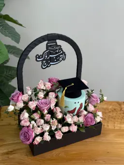 Graduation stand with Anoush chocolate A