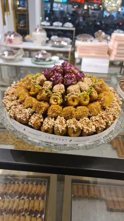 Luxury Crystal Stuffed Dates Platter