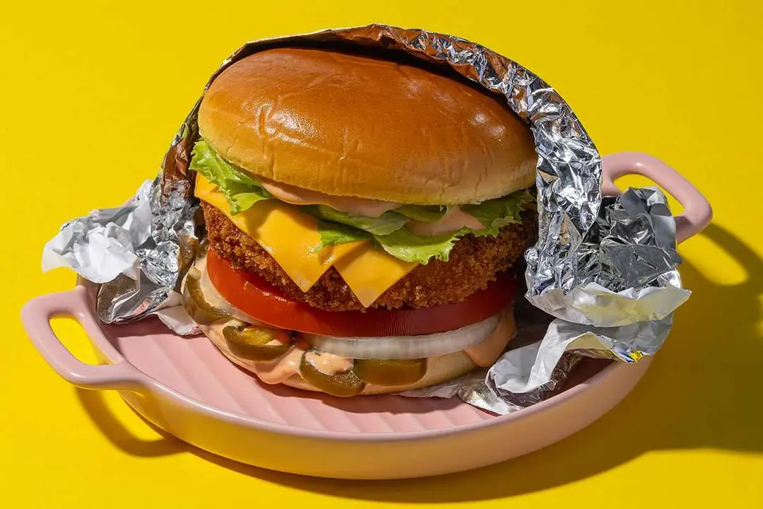 Spicy Fried Chicken Burger