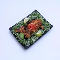 Plain Chicken on Charcoal