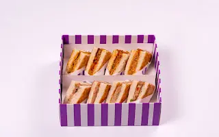 Small Deluxe Box Tosted Bread
