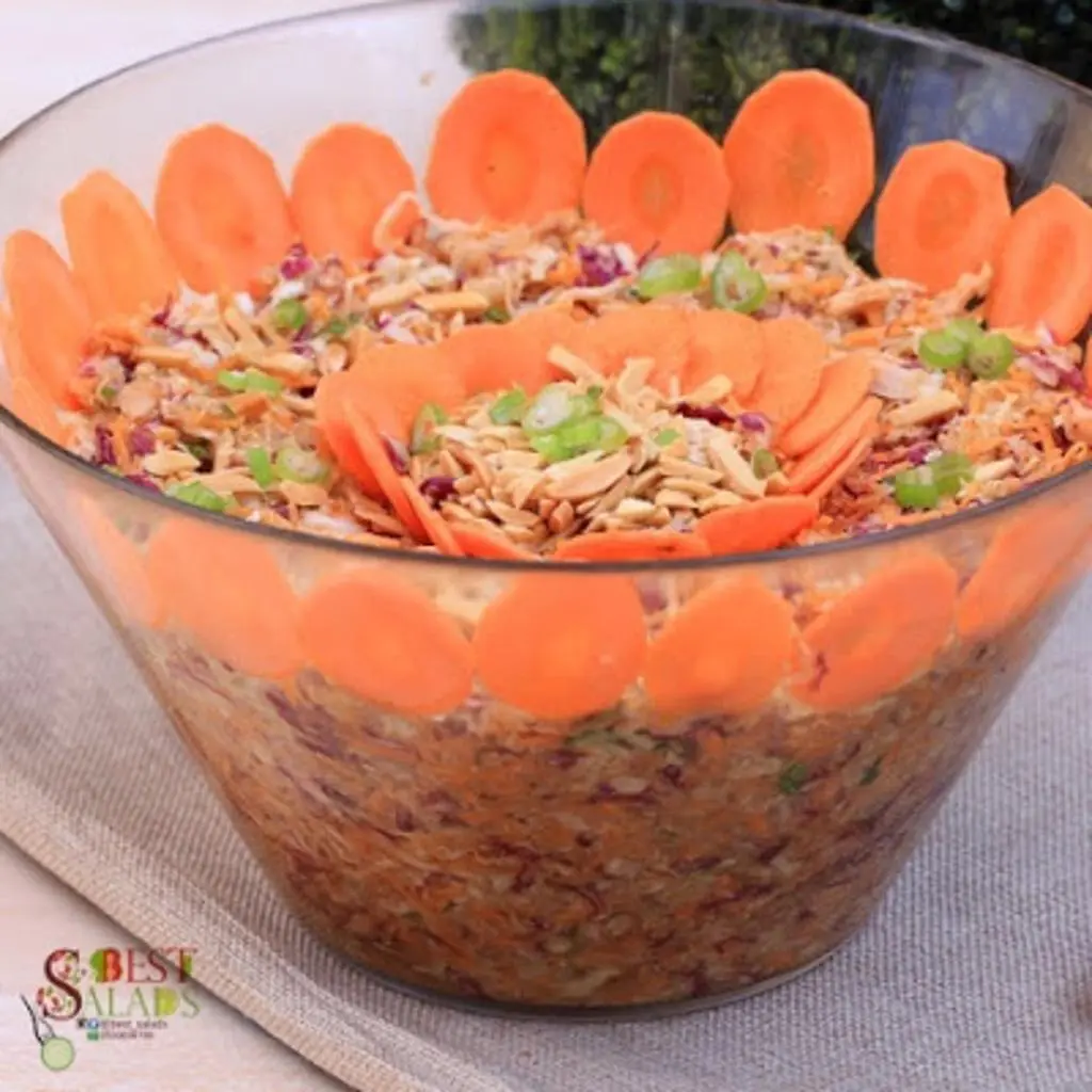 Quinoa Salad with Asian Dressing