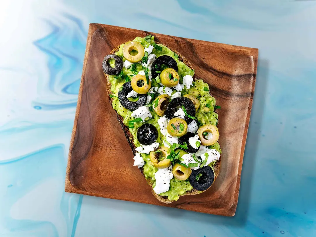 Feta & Olive Avo Toast