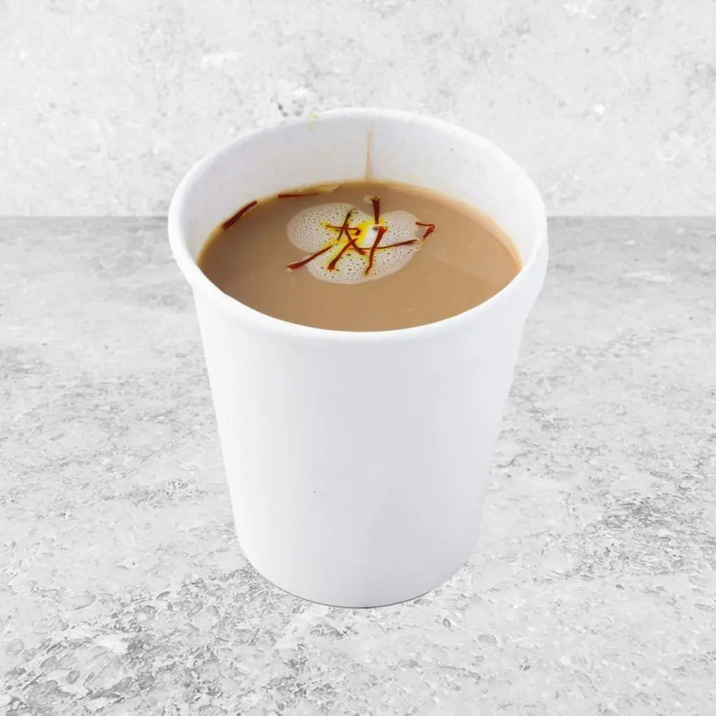 Saffron Karak Tea