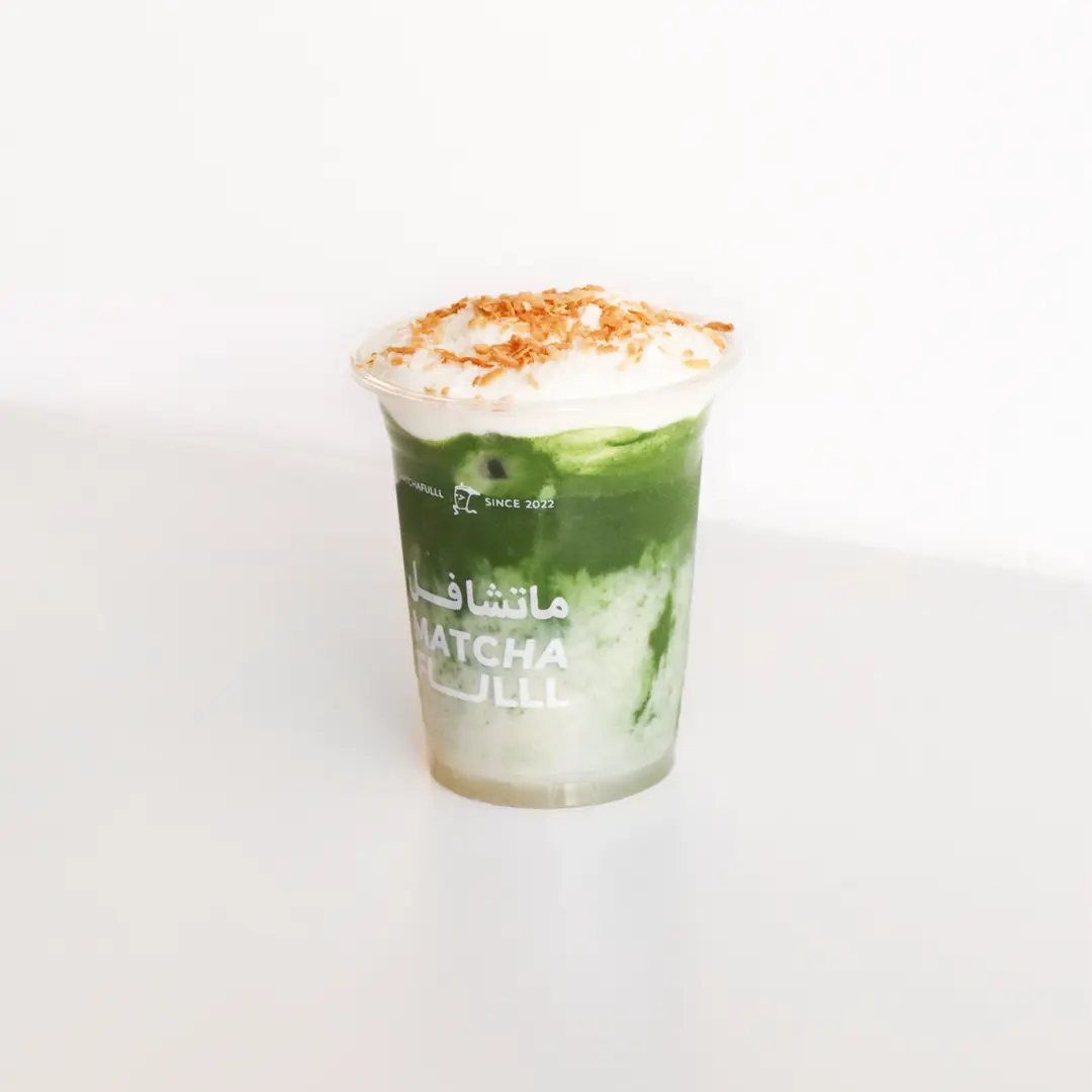 Iced Matcha Coconut Latte