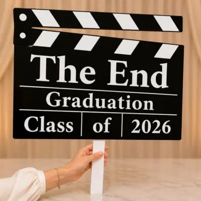 Graduation Clapperboard - Large Size