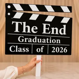 Graduation Clapperboard - Large Size