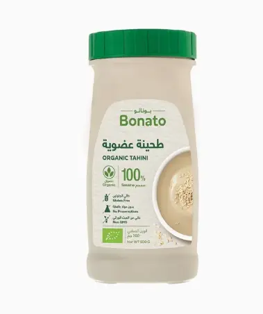 طحينة عضوية ٥٠٠جم بوناتو