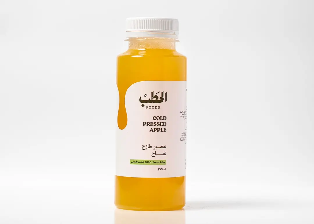الحطب عصير تفاح طازج 250مل