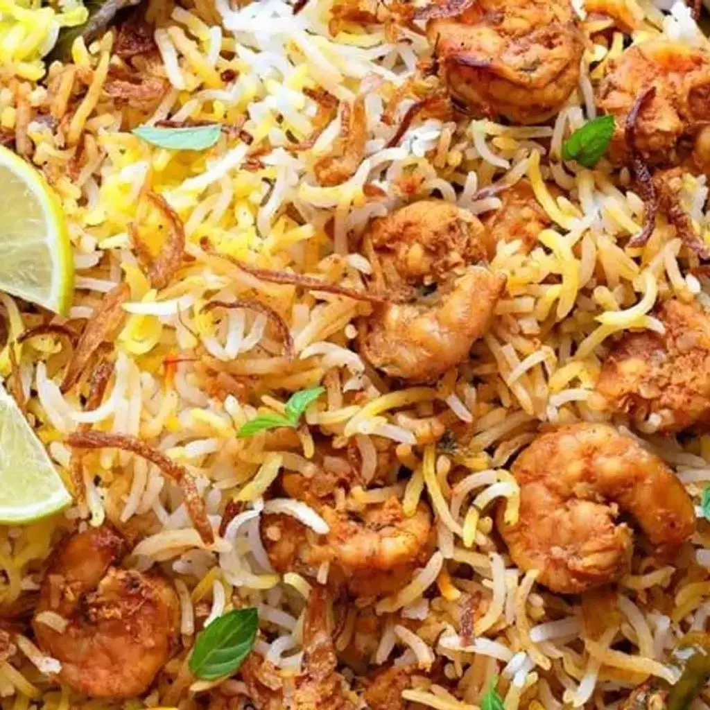 برياني روبيان