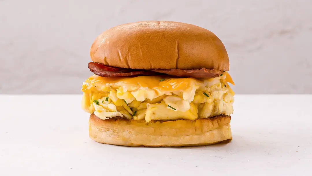 Double Bacon, Eggs and Cheese