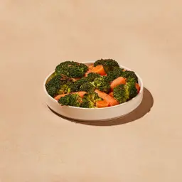Cajun Broccoli and Baby Carrots