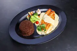 Seabass Fillet With Mushrooms