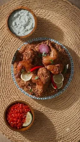 عرض دجاج تربل
