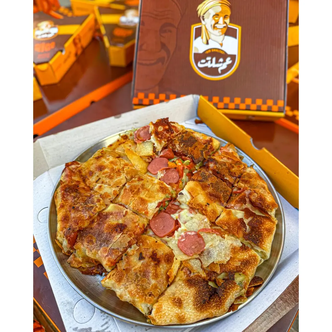 Medium hot dog pie