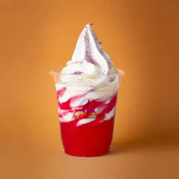 Red Ice Cream Slushies