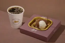 قهوة اليوم حار + ايسكريم كوكيز