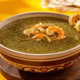 ملوخية بالجمبري