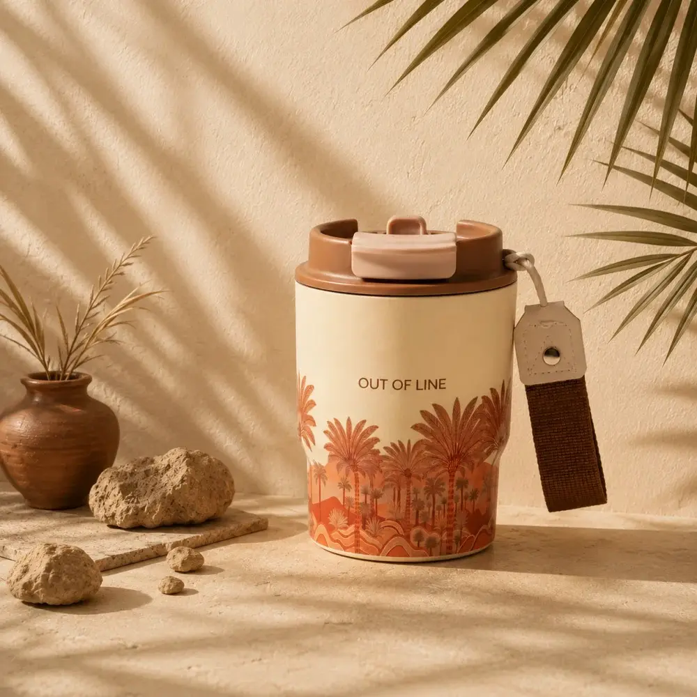 Desert Palm Thermal Mug