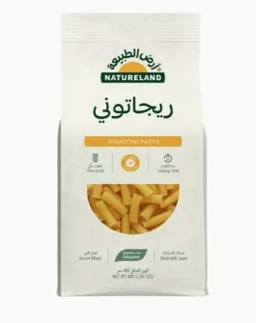 Natureland Organic Rigatoni Pasta