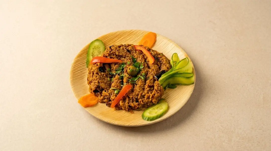 سلطة أسود ( باذنجان )