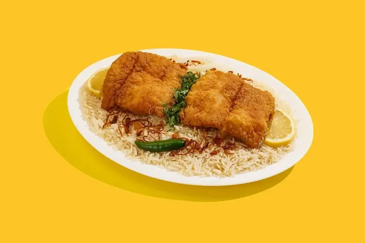 Fish Fillet With Rice