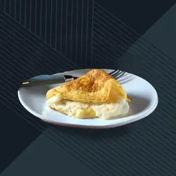 بيض اومليت جبنة سائلة