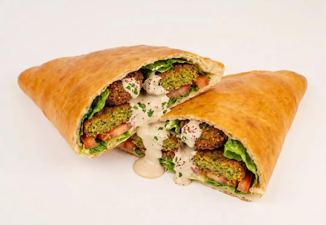 Falafel pie