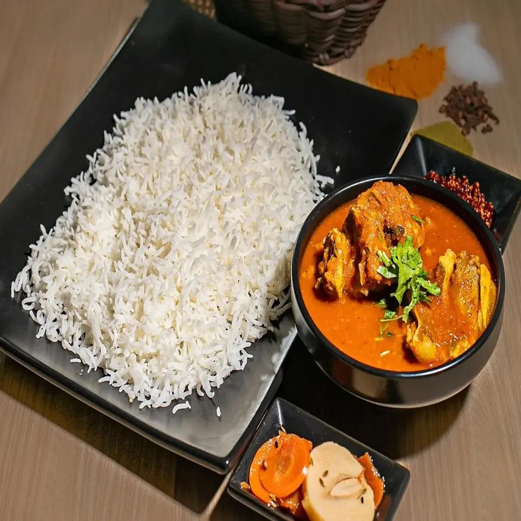 Meat Stew with Mashkhool Rice