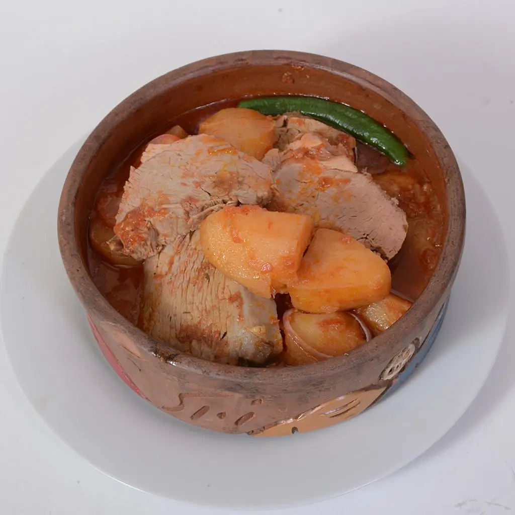 Meat Casserole with Potatoes